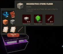 Creativerse Decorative Stone Floor Diamond Chest11