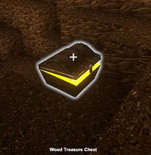 Creativerse Wood Treasure Chest Jungle closed001