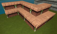 Creativerse R41,5 stairs with inner and outer corners 148