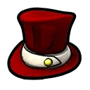 Top Hat Red