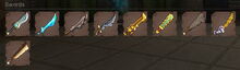 Creativerse crafting menu R34 unlocked swords.jpg