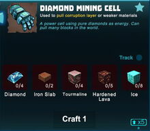 Creativerse diamond mining cell 2019-04-29 21-07-33-3208 crafting mining cell