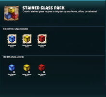 Creativerse R41,5 stained glass pack