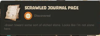 Creativerse data journal page not alone23