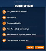 Creativerse new world options R29