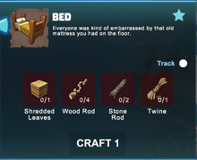 Creativerse Bed crafting R39