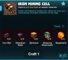 Creativerse iron mining cell 2019-04-29 21-07-33-3207 crafting mining cell