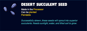 Desert succulent seed