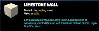 Creativerse tooltips R40 092 limestone blocks crafted