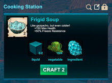 Cooking station-Soup-Frigid soup-R50