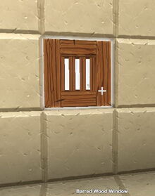 Creativerse Barred Window67