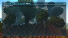 Creativerse world search