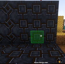 Creativerse Square Obsidian Wall88