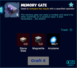 Memory gate craft