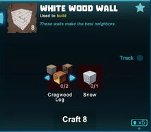 Creativerse white wood wall crafting 2018-12-21 23-11-07-83