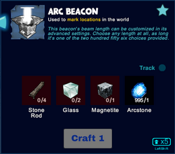 Arc beacon craft