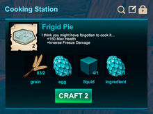 Cooking station-Pie-Frigid pie-R50