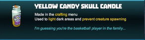 Creativerse yellow candy skull candle 2017-10-19 03-08-03-29 tooltips.jpg
