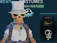 Creativerse pumpkiru's top hat white 2017-11-02 15-33-42-09