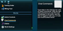 Creativerse help chat commands 2018-08-22 19-53-22-98 help window in codex