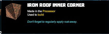 Creativerse R41,5 tooltips corners for roofs 510