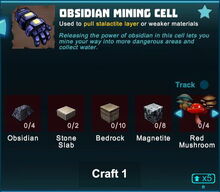 Creativerse obsidian mining cell 2019-04-29 21-07-33-3206 crafting mining cell