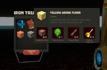 Creativerse Yellow Adobe Floor Iron Chest33