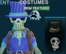 Creativerse pumpkiru's top hat blue 2017-11-02 15-13-56-06