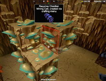 Creativerse power cells glowing mushrooms need obsidian R32