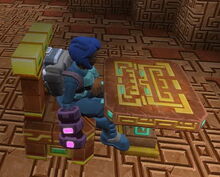 Creativerse X hidden temple chair003 and table2