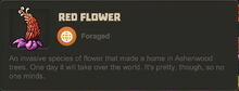 Creativerse Red Flower3030