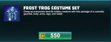 Creativerse frost trog costume buying0001