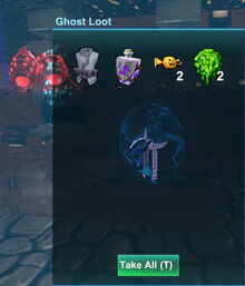 Creativerse obsidian breastplate ghost loot bag idol event 2018-11-30 15-59-16-32