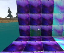 Creativerse building block Dark Lumite Wall R23 01