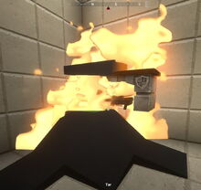Creativerse fireplace sets tar on fire 2018-04-14 18-43-20-08.jpg