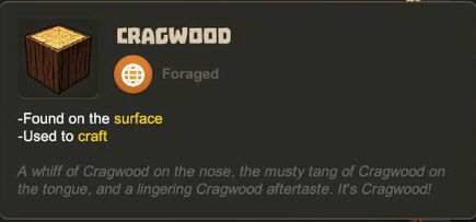 Creativerse R27 tooltips wood logs0706