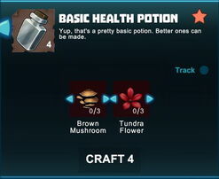 Creativerse R41 crafting recipes basic health potion02