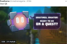 Creativerse QB announcement twitter 638