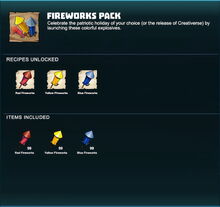 Creativerse R41,5 fireworks pack