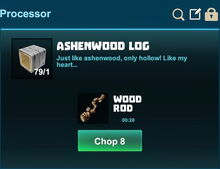 Creativerse processing ashenwood logs 2018-05-10 16-14-23-38