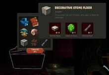 Creativerse Decorative Stone Floor Diamond Chest488