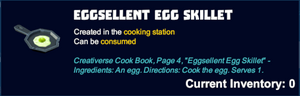 Eggsellent egg skillet desc