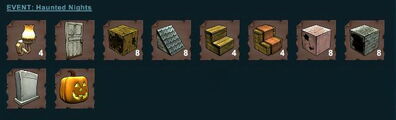 Creativerse event haunted nights crafting menu001.jpg