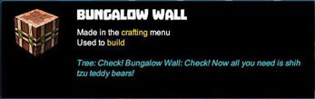 Creativerse tooltips R40 075 bungalow asphalt corrupt blocks crafted