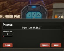 Creativerse R33 Window Number Pad 001