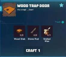 Creativerse R35 Wood Trap Door recipe001