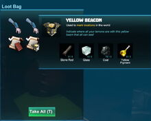 Creativerse beacon yellow 2017-12-27 17-46-03-84 Thing loot
