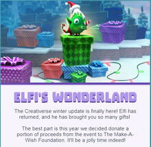 01 Creativerse Elfi's Wonderland update is here 2018-12-23 21-31-54-40