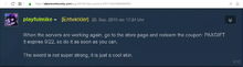 Creativerse forums about the rainbownator 2015 September code after PAX.jpg