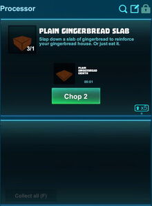 Creativerse processing plain gingerbread slab 2018-12-21 23-06-10-63